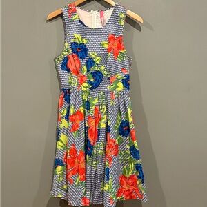 *GENTLY WORN* Plenty by Tracy Reece Size 6 Sleeveless Floral Dress